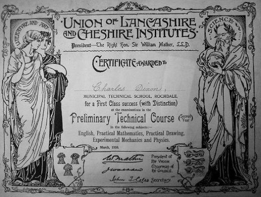 Union certificate