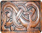 Viking-style carving