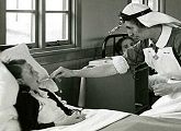 Nurse in TB sanatorium