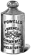 Illustration: Detail of advertisement for AW Buchan & Co. Stone Bottles, Edinburgh, c1900 [courtesy Scottish Brewing Archive]