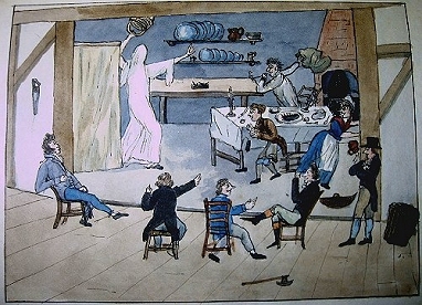 'Ghost in the Kitchen' illustration