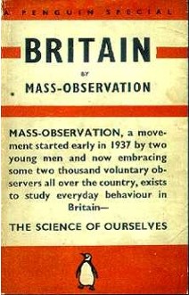 Front cover of the Penguin 'Mass-Observation' book